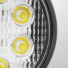 27W Off Road mené par tache allume l'antibrouillard lumineux superbe d'entraînement pour le camion SUV 3