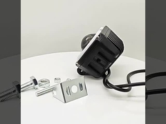 4x4 Offroad Lampes de travail à LED phares Brouillard Lumière de conduite 12-80V 4 pouces 30W yeux d'angle Motocycle double