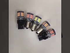 L'allumage de l'aluminium LED indique le virage du faisceau à 120° Indicateurs d'angle du faisceau 3030 39 SMD 12v 1156 BA15S 1157 BAY15D