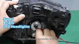 Led Para Autos H11 Super lumineux voiture Led ampoule frontale 40watt 4000lm 9005 9006 H7 Led Canbus