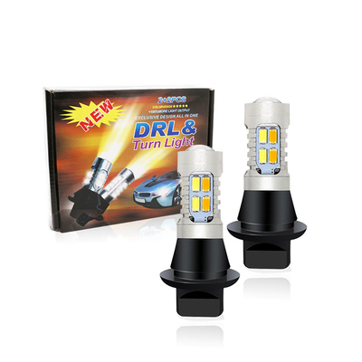 5630 20SMD ont mené des ampoules de clignotant doublent la couleur 7440 T20 BA15S 1156 BAU15S