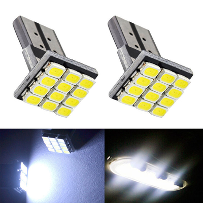 Puissance 9W ampoules LED étanches IP67 360 degrés Lumière automobile 12v T10 12SMD 1206 3020 Plaque d'immatriculation