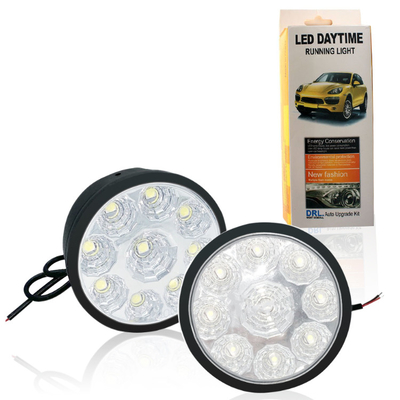 acheter la lampe motrice de brouillard de la voiture 12V 5050 a mené l'ampoule autour de la lumière courante de jour menée online manufacture