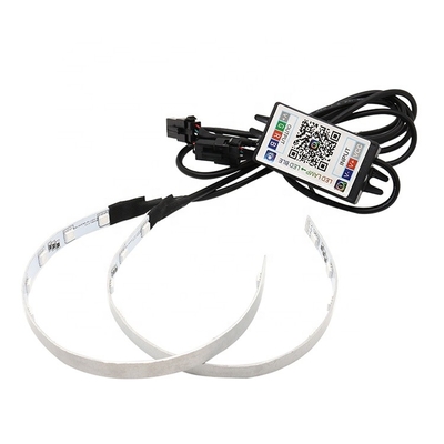 acheter 360 degrés RVB décorent les lumières ambiantes de voiture de RingLED que le diable observe des lumières de voiture online manufacture