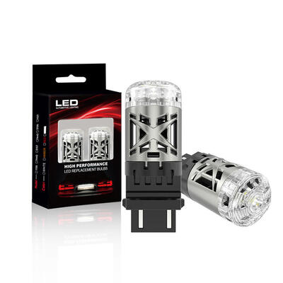 acheter Newest Innovative 3157 LED Car Light Bulbs 3156 BA15S 1600LM 12V 24V for Car Brake Stop Signal Reverse With 7035 Chip online manufacture