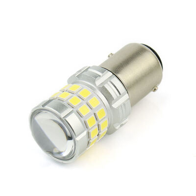 acheter Lampes LED G13 de haute qualité 1157 BAY15D P21/5W avec 3030 puces 750LM PCB en cuivre et lentille supérieure 12V 24V pour le signal de freinage de voiture inverse online manufacture