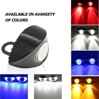 Phares faits sur commande Hawk Eye Lights 10SMD de la moto LED de 300LM 6000K