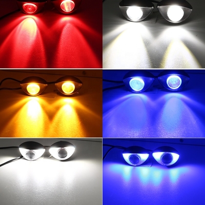 Phares faits sur commande Hawk Eye Lights 10SMD de la moto LED de 300LM 6000K