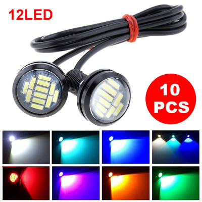 Point culminant Eagle Eye Led Light de lentille des phares 23MM-4014 de la moto LED de la puissance élevée 12v