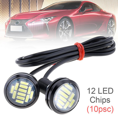 Point culminant Eagle Eye Led Light de lentille des phares 23MM-4014 de la moto LED de la puissance élevée 12v