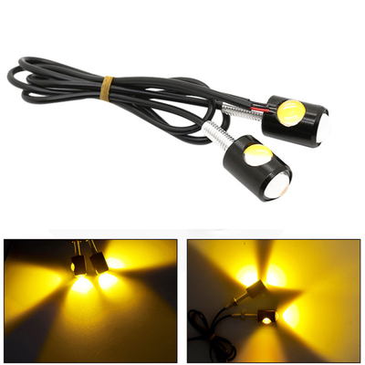 Les phares de la moto LED d'Eagle Eye Lens Screw Reversing/ont mené des lumières de queue