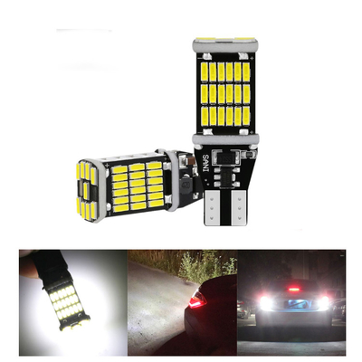La voiture universelle a mené la lumière et le clignotant bulbT15 4014 45smd 12-24V de queue