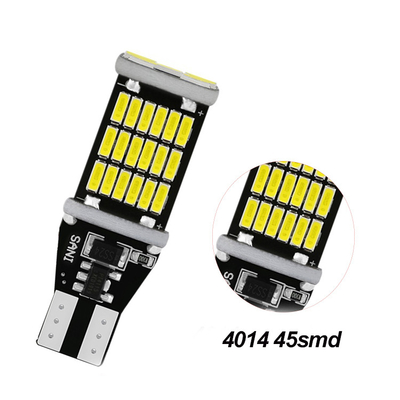 La voiture universelle a mené la lumière et le clignotant bulbT15 4014 45smd 12-24V de queue