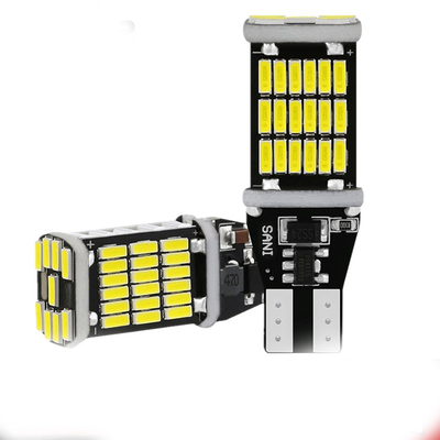 La voiture universelle a mené la lumière et le clignotant bulbT15 4014 45smd 12-24V de queue