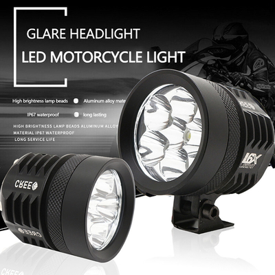 le phare de moto a mené des projecteurs de voiture d'éclairage de phare de perle du véhicule électrique 4 de lampe de L4X L6X 40W