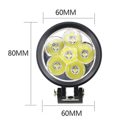 le phare de moto a mené des projecteurs de voiture d'éclairage de phare de perle du véhicule électrique 4 de lampe de L4X L6X 40W