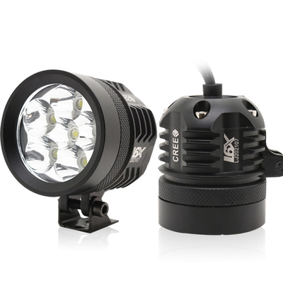 le phare de moto a mené des projecteurs de voiture d'éclairage de phare de perle du véhicule électrique 4 de lampe de L4X L6X 40W