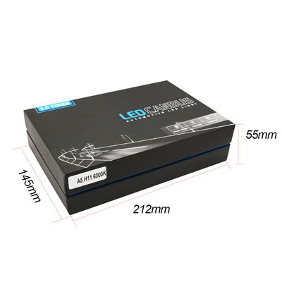 Clignotants des véhicules à moteur 18000Lm 80W H7 H4 de Focos LED de puissance élevée