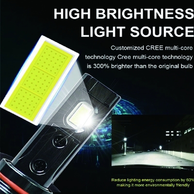 Tête menée blanche de puissance élevée de la lampe 110W des ampoules H4 de phare de F5 Faro Focos H7
