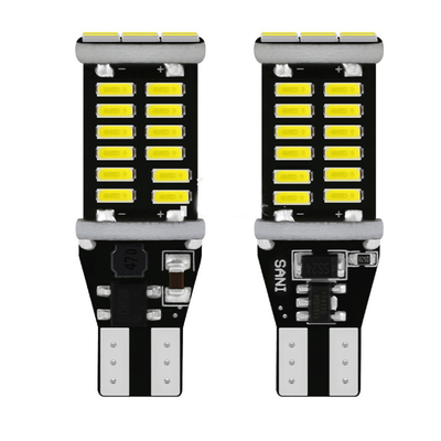 Ampoule des véhicules à moteur de signal lumineux de voiture de Luz 12V de clignotants de T15 4014 Canbus LED