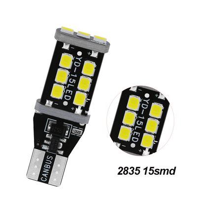 W6W WY16W 15 SMD le phare que des véhicules à moteur 2835 de LED arrêtent la voiture T15 légère a mené la lumière