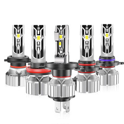 360 degrés allumant le phare H4 H7 H8 H11 de voiture de N6 LED ont mené des ampoules d'antibrouillard