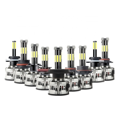 8 phare des véhicules à moteur 6000K 360 Canbus des côtés H1 H3 H4 H7 9005 9006 LED