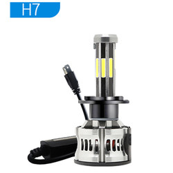 8 phare des véhicules à moteur 6000K 360 Canbus des côtés H1 H3 H4 H7 9005 9006 LED
