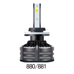 Les ampoules H1 H3 H4 H7 H11 9005 9006 de phare menées les plus lumineuses de couleur de l'universel 3