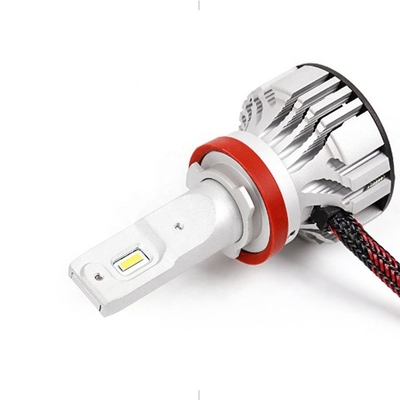 Antibrouillard Fanless de phare LED de phare des véhicules à moteur de F2 H4 H7 9005 9006
