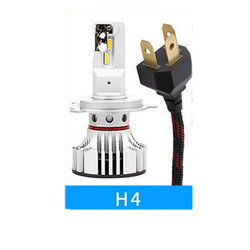 Antibrouillard Fanless de phare LED de phare des véhicules à moteur de F2 H4 H7 9005 9006