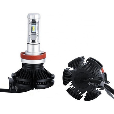 Antibrouillard Fanless H4 H7 H11 9005 9006 LED de phare des véhicules à moteur de X3