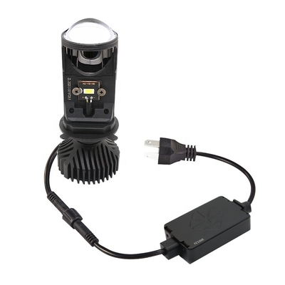 Y6 lentille automatique de projecteur de système d'éclairage de mini H4 du Bi LED de voiture ampoule de phare