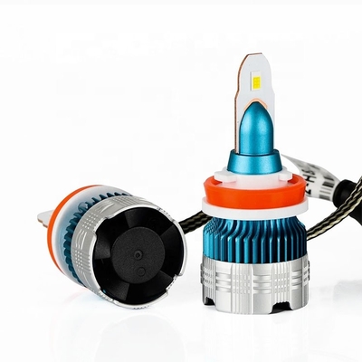 H1 H3 H4 H7 H8 H11 9005 9006 lumière blanche des ampoules MI2 de phare de voiture de LED