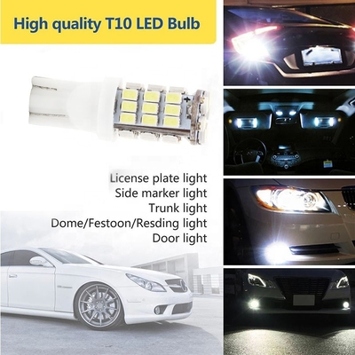 À l'intérieur de la lampe intérieure de largeur des ampoules 12v de phares de la voiture T10 3014 42SDM