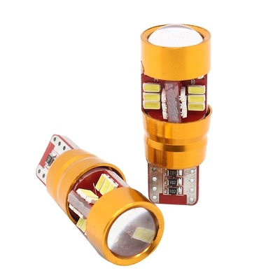 ampoules de la voiture 27SMD de 12V Canbus T10 3014 LED pour le dôme de camions lisant la lumière se garante de réservation