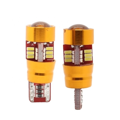 ampoules de la voiture 27SMD de 12V Canbus T10 3014 LED pour le dôme de camions lisant la lumière se garante de réservation