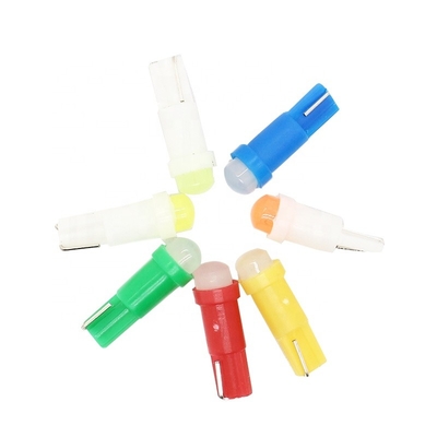 12v a mené les voyants de signalisation pour l'ÉPI 1SMD LED rouge/verte/jaune/bleue/blanche de 3D des voitures T5