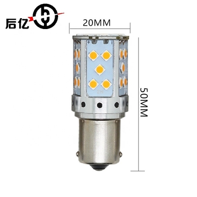 1156 3030 35SMD Canbus ont mené la lampe de clignotant de point culminant des ampoules 12V 10W 7440 T20