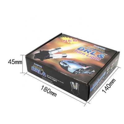 Le clignotant mené signal la couleur 7440 T20 CANBUS du double 2835 42SMD pour empêcher le stroboscopique