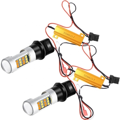Le clignotant mené signal la couleur 7440 T20 CANBUS du double 2835 42SMD pour empêcher le stroboscopique