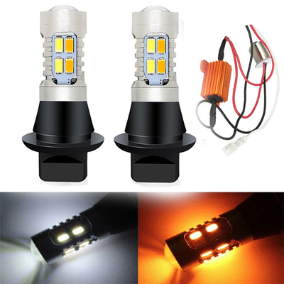 5630 20SMD ont mené des ampoules de clignotant doublent la couleur 7440 T20 BA15S 1156 BAU15S