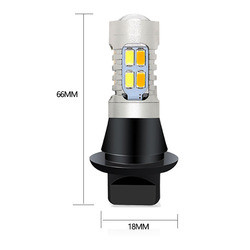 5630 20SMD ont mené des ampoules de clignotant doublent la couleur 7440 T20 BA15S 1156 BAU15S
