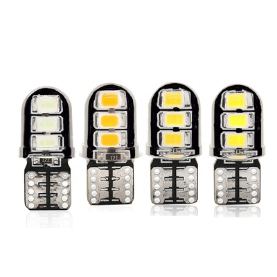 Mené par voiture côté de voiture de la largeur T10 balise 2835 6smd DC12V 194 W5W