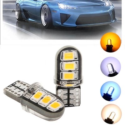 Mené par voiture côté de voiture de la largeur T10 balise 2835 6smd DC12V 194 W5W