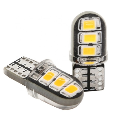 Mené par voiture côté de voiture de la largeur T10 balise 2835 6smd DC12V 194 W5W