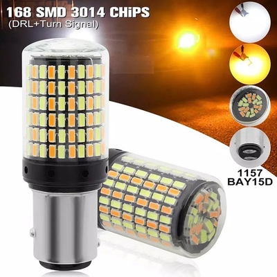 168smd renversant l'universel des signaux lumineux de clignotant de voiture 12v a mené les antibrouillards 30w