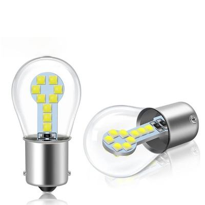 1156 signaux lumineux de clignotant de frein de BA15S LED 1157 BAY15D LED simples/double baïonnette de contact