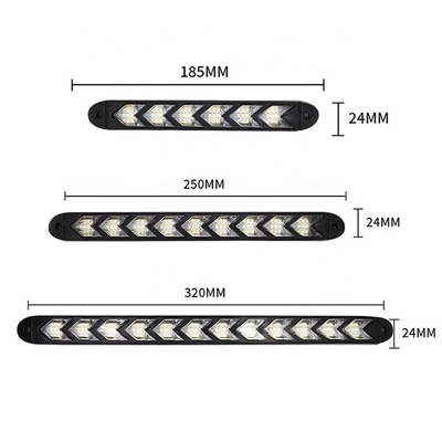 C.C léger imperméable 12V de fonctionnement de temps de jour de la flèche LED séquentiel a mené les clignotants 8000K