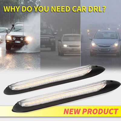 L'écoulement séquentiel courant de jour des lumières LED de véhicule imperméable universel balayent 2835 34.5CM